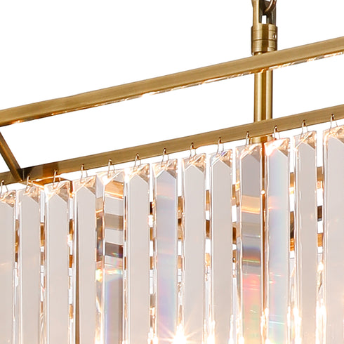 Mano Oval Pendant 7 Light